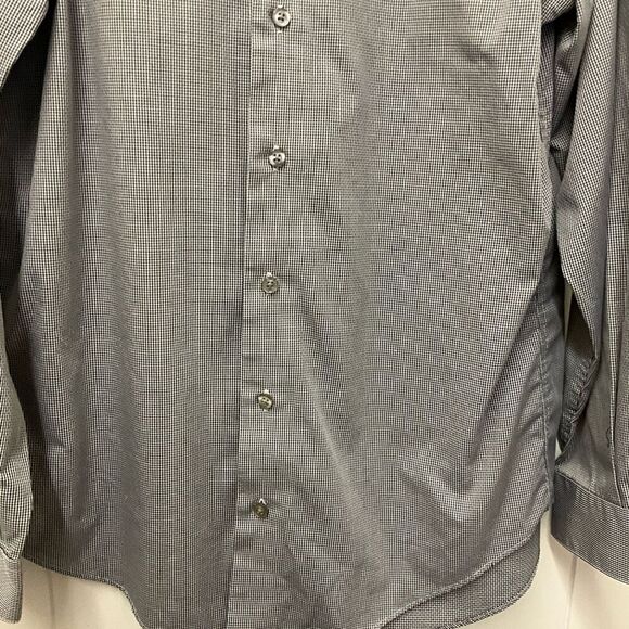 Kenneth Cole Reaction Men’s Medium 15-15 1/2 Casual Long Sleeve Button Down Shir - Picture 4 of 12